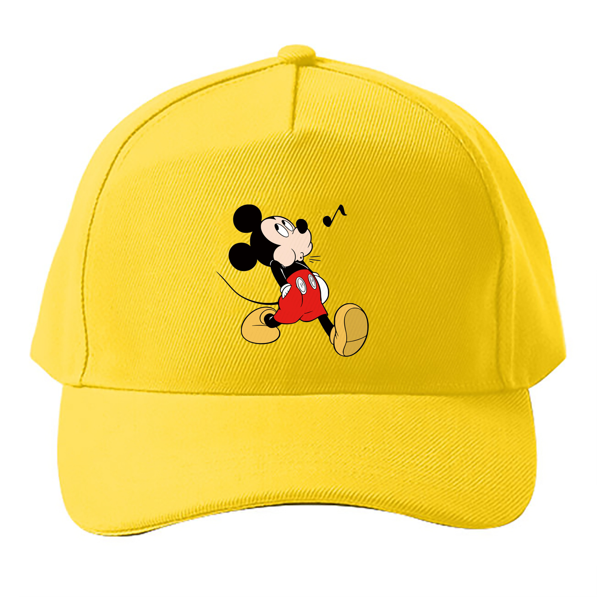 （画像用） ミッキーマウス Mickey Mouse ベースボールキャップ 綿100％ 男女兼用 帽子 スポーツ